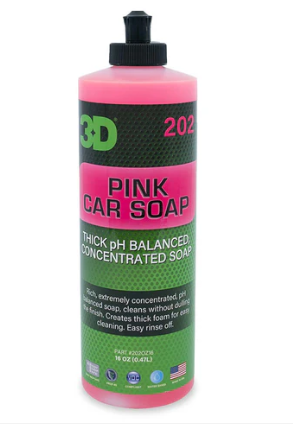 Pink Car Soap