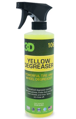 Yellow Degreaser Wheel Cleaner